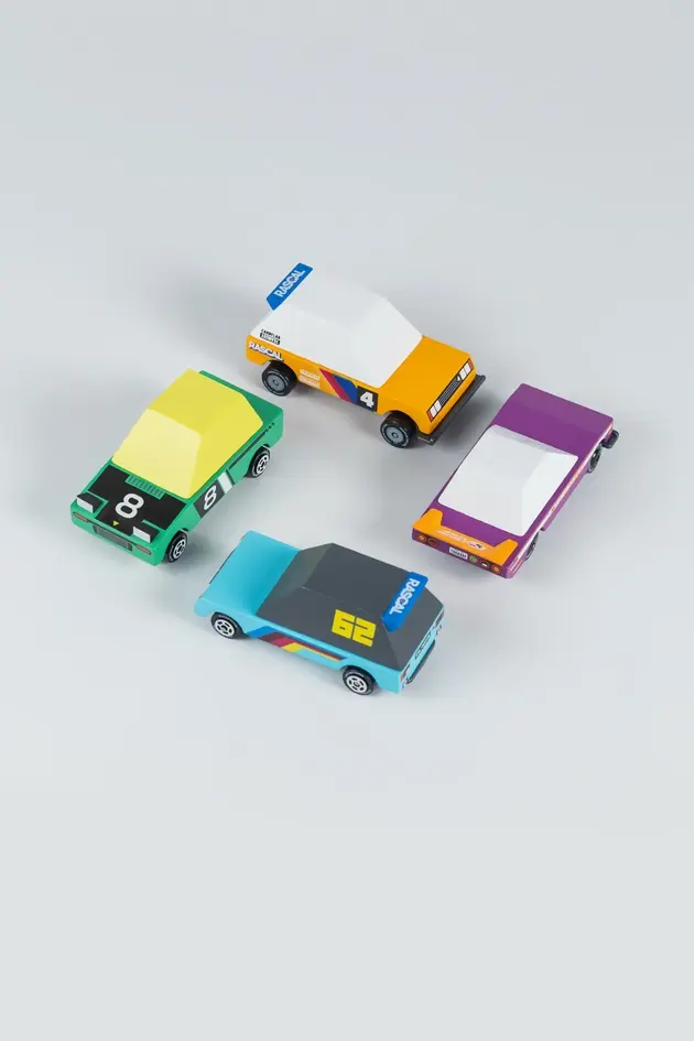 Candylab Toys - CT CT BATO - Tokyo Heat Candycar Toons Toy Car 4 pack