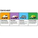 Candylab Toys - CT CT BATO - Tokyo Heat Candycar Toons Toy Car 4 pack