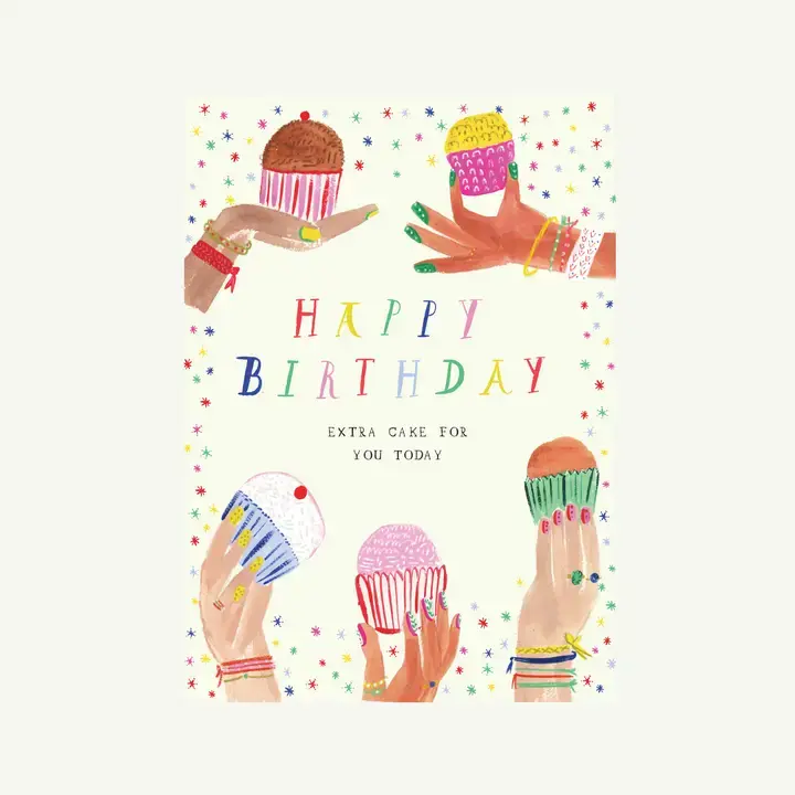 Mr. Boddington's Studio - MB MBGCBI - Confetti Cupcakes Birthday Card