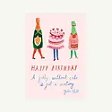 Mr. Boddington's Studio - MB MBGCBI0076 - Dancing Champs Birthday Card