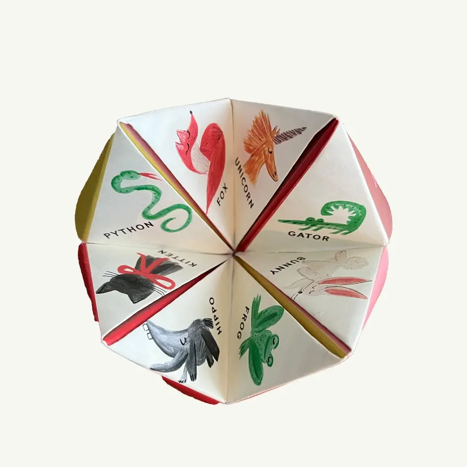 Mr. Boddington's Studio - MB MB NSVD - Folding Fortune Tellers Classroom Valentine's Day Set of 15