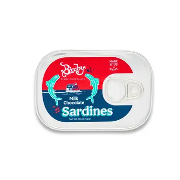 Bixby Chocolate - BIC BIC FAD - Chocolate Sardine Tin, Milk Chocolate