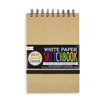 OOLY - OO OO AS - D.I.Y. Cover White Paper Sketchbook, A7