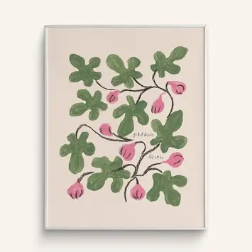 Phthalo Ruth - PHR PHR PRSM - Figs  8" x 10" Art Print