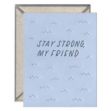 Ink Meets Paper - IMP IMPGCSY0010 - Waves Stay Strong Friend Sympathy Card