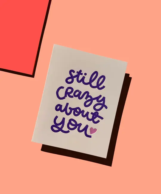 Ink Meets Paper - IMP IMPGCLO0031 - Still Crazy About You Love Card