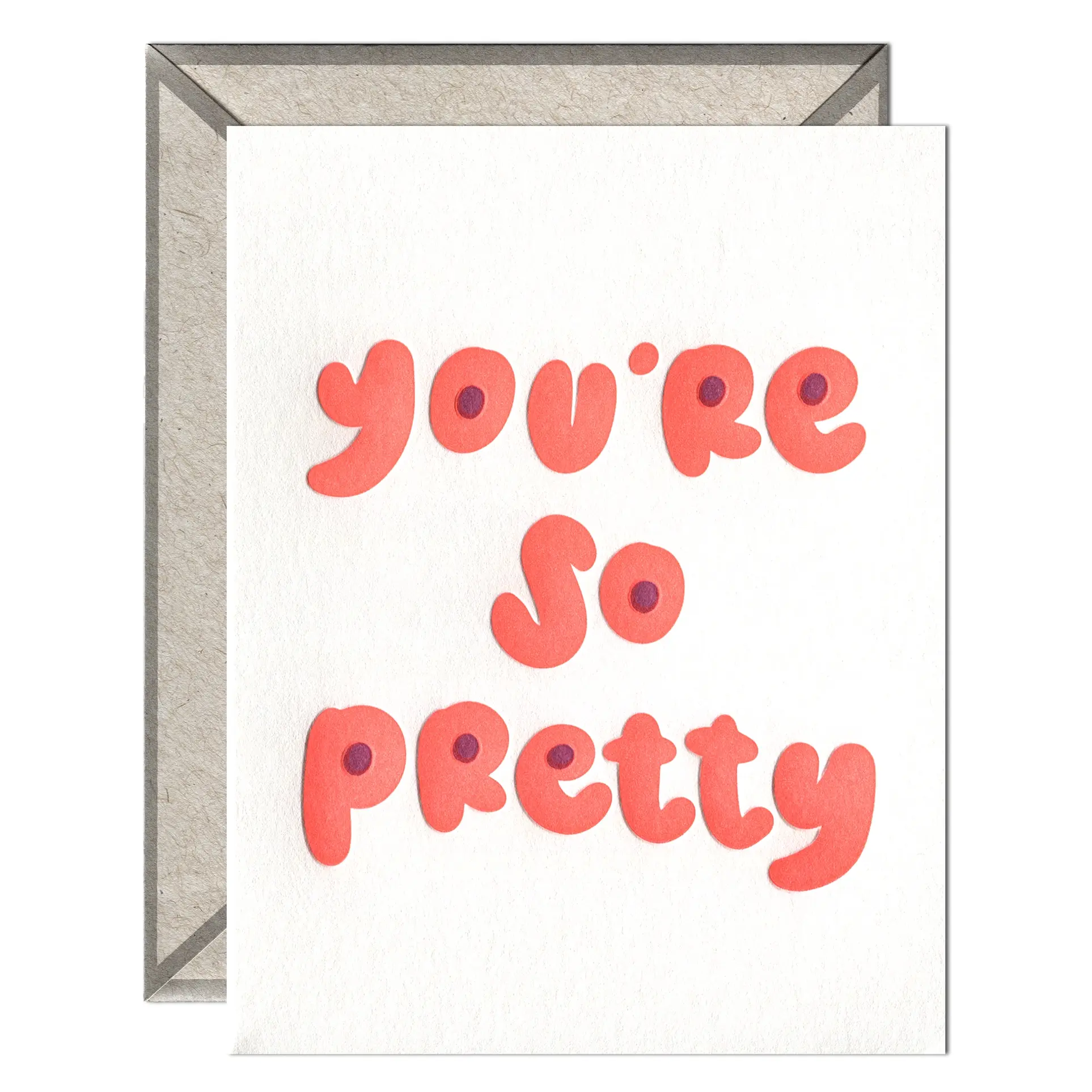 Ink Meets Paper - IMP IMPGCLO0024 - You're So Pretty Card