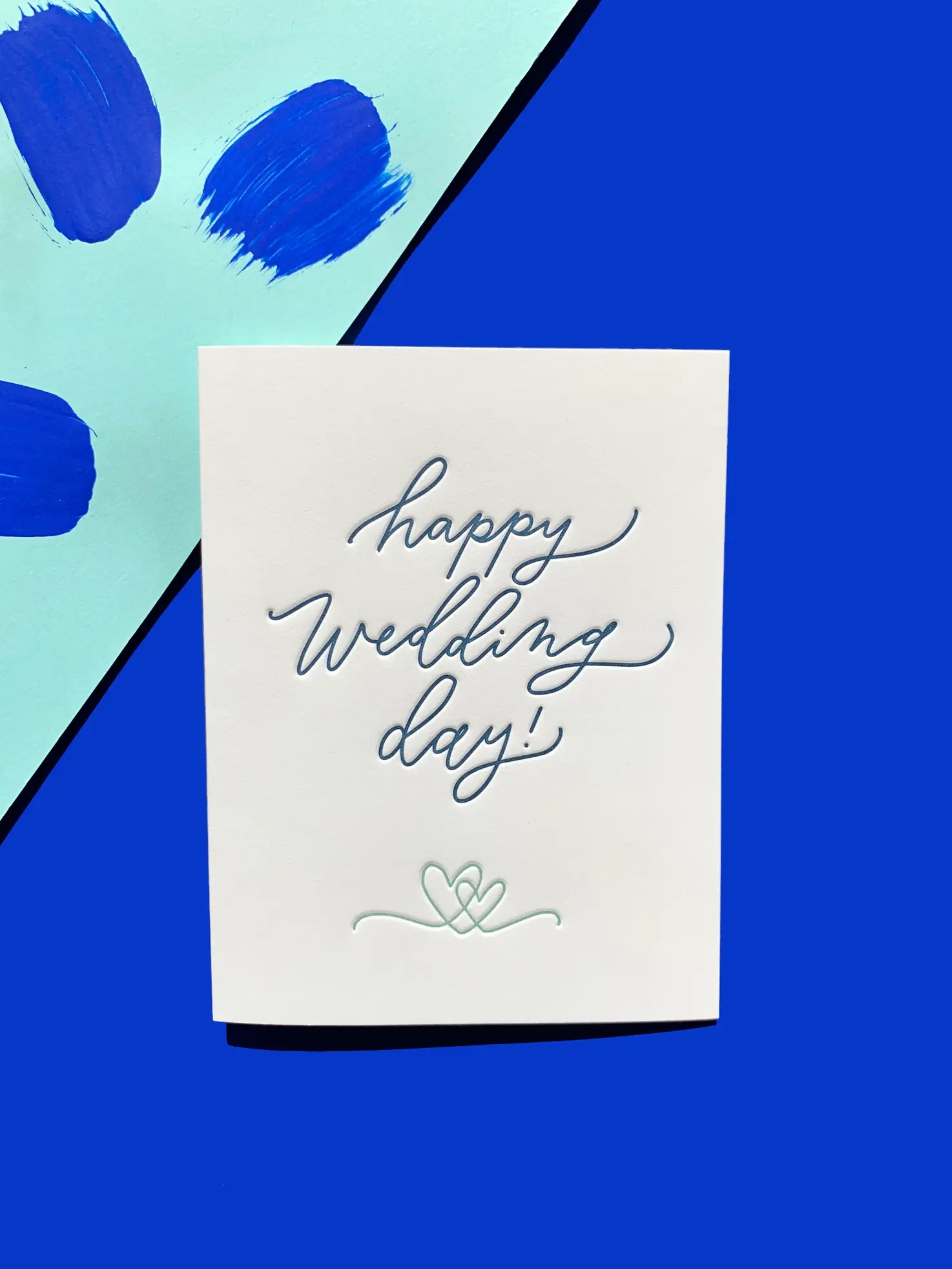Ink Meets Paper - IMP IMPGCWE0004 - Happy Wedding Day Script Card