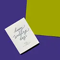 Ink Meets Paper - IMP IMPGCWE0004 - Happy Wedding Day Script Card