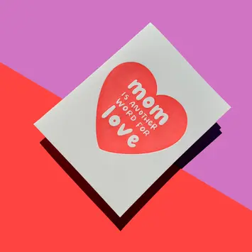 Ink Meets Paper - IMP IMPGCMD0019 - Another Word for Love Mother's Day Card