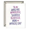 Ink Meets Paper - IMP IMPGCMD - Amazing Wonderful Talented Mother's Day Card