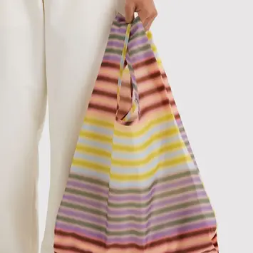 Baggu - BA BA BAG - Gradient Stripe Multi Standard Baggu Reusable Bag