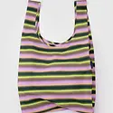 Baggu - BA BA BAG - Gradient Stripe Pink & Yellow Standard Baggu Reusable Bag