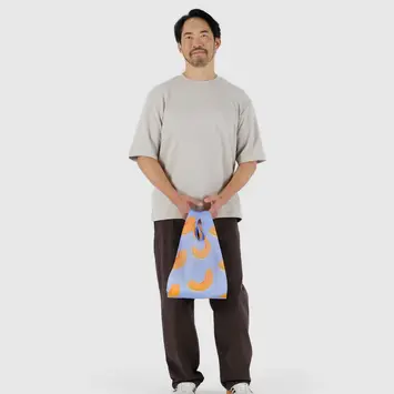 Baggu - BA BA BAG -  Baby Baggu Cantaloupe Blue Reusable Bag