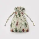 Baggu - BA BA BAG - Pleated Baggu Bag, Abstract Floral