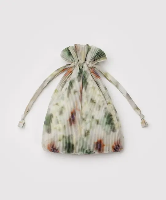Baggu - BA BA BAG - Pleated Baggu Bag, Abstract Floral