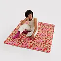 Baggu - BA BA GO - Puffy Picnic Blanket, Strawberry Blossom