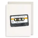 E. Frances Paper Studio - EF EFGCAN0008 - Mix Tape Anniversary Card