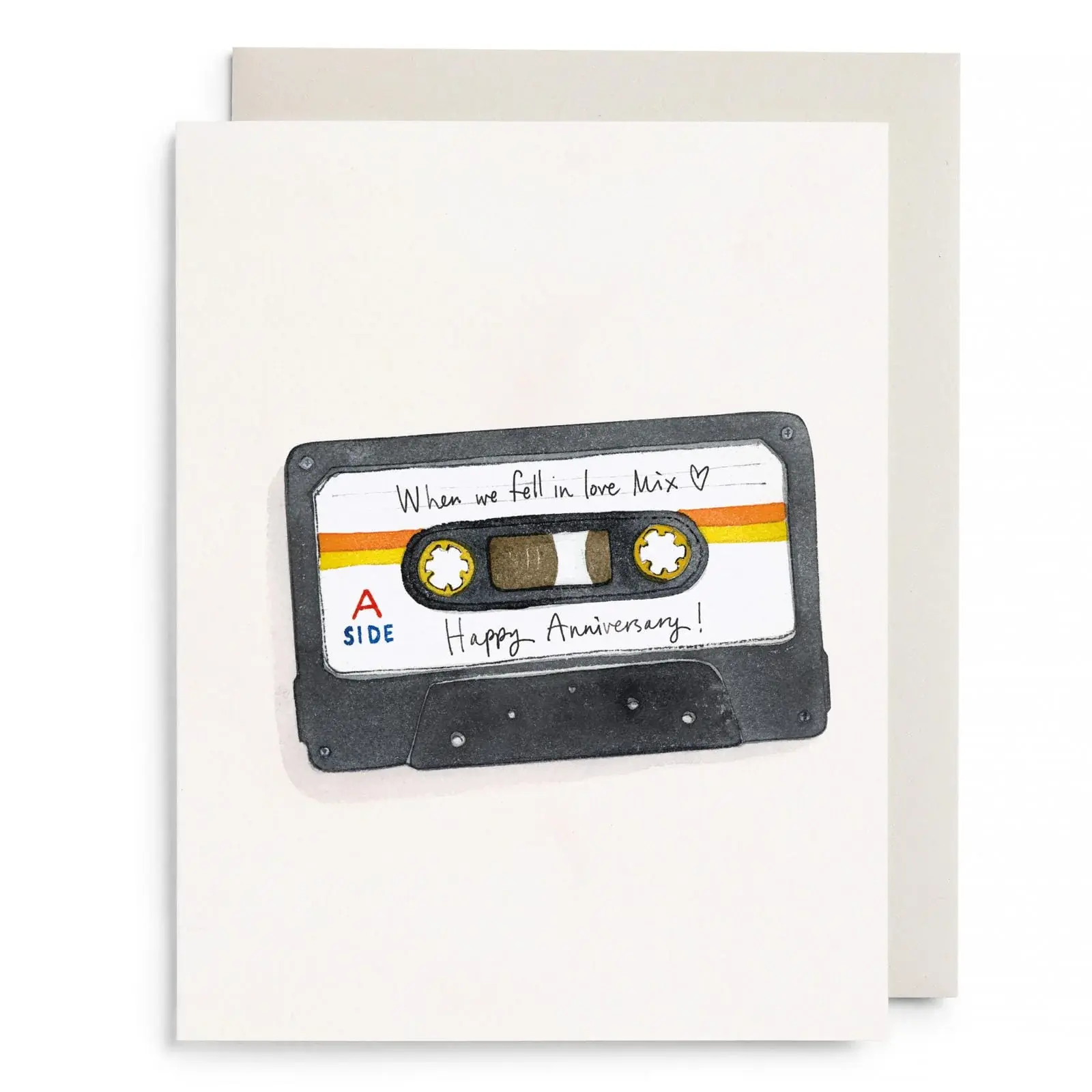 E. Frances Paper Studio - EF EFGCAN0008 - Mix Tape Anniversary Card