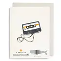 E. Frances Paper Studio - EF EFGCAN0008 - Mix Tape Anniversary Card
