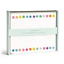 E. Frances Paper Studio - EF EF NSBL - Happy Dots Flat Notes Boxed, Set of 8