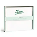 E. Frances Paper Studio - EF EF NSTY - Varsity Thanks Thank You Flat Notes Boxed Set of 8