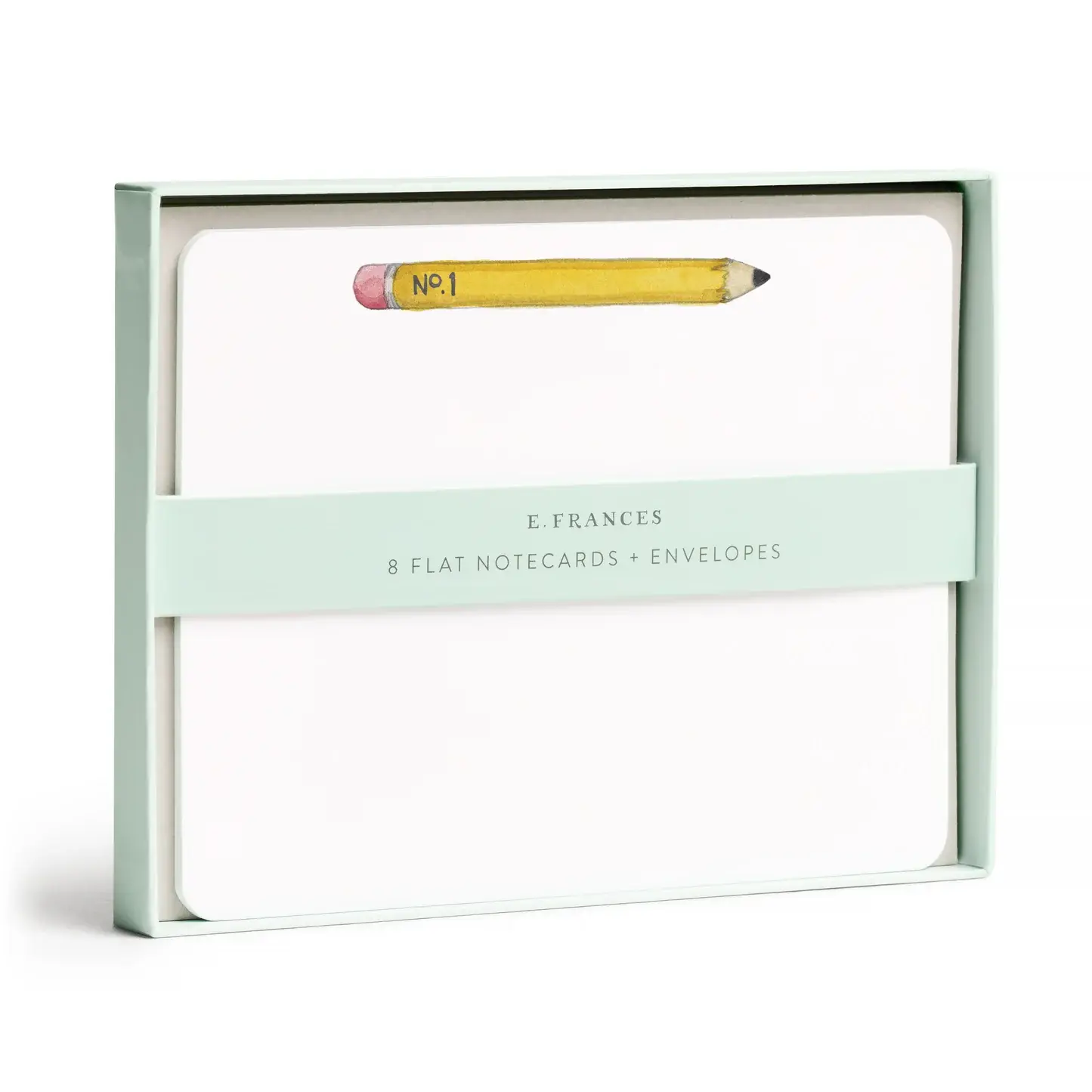 E. Frances Paper Studio - EF EF NSBL - Pencil Flat Notes Boxed, Set of 8