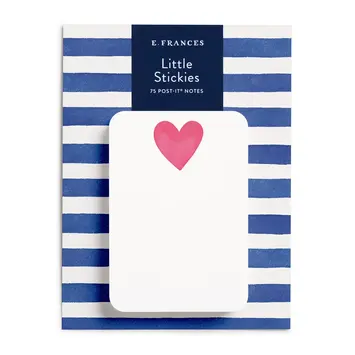 E. Frances Paper Studio - EF EF OS - Big Heart Little Stickies Sticky Notes