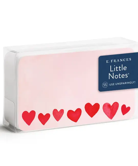 E. Frances Paper Studio - EF EF ECBS - Mini Hearts Little Notes, set of 55