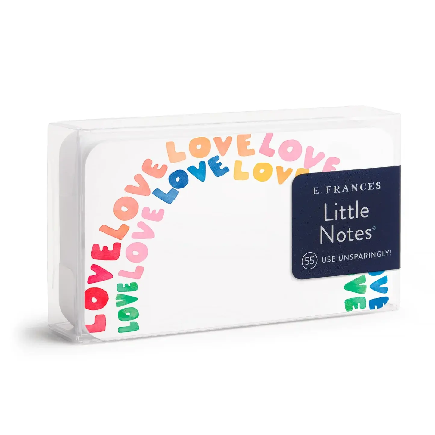 E. Frances Paper Studio - EF EF ECBS - Love Rainbow Little Notes, set of 55