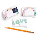 E. Frances Paper Studio - EF EF ECBS - Love Rainbow Little Notes, set of 55