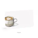 E. Frances Paper Studio - EF EF ECBS - Latte Love Coffee Mug Little Notes, set of 55