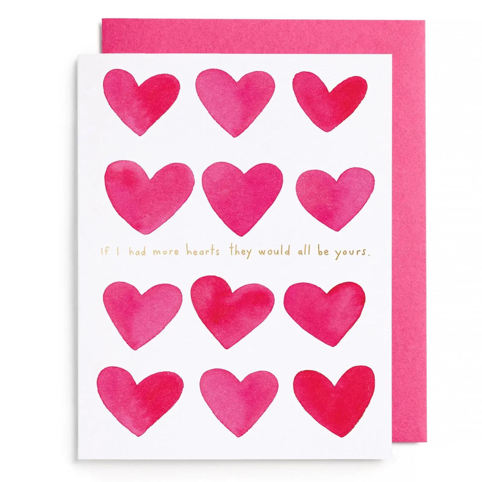 E. Frances Paper Studio - EF EFGCLO0035 - If I had More Hearts Love Card