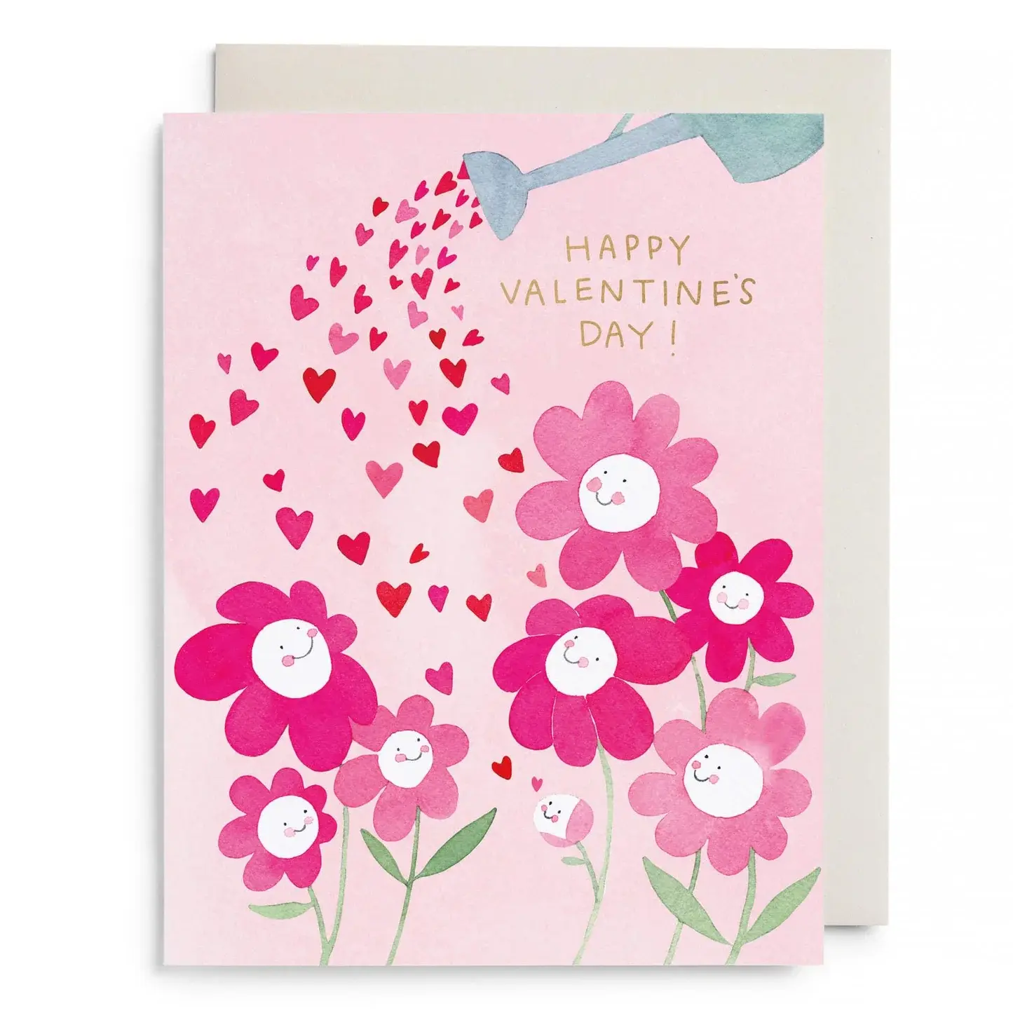 E. Frances Paper Studio - EF EFGCVD0018 - Pouring Love Garden Valentine's Day Card