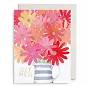 E. Frances Paper Studio - EF EFGCGW0006 - Flowers Get Well Card