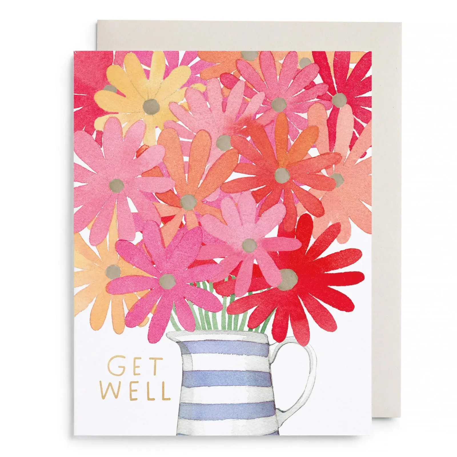 E. Frances Paper Studio - EF EFGCGW0006 - Flowers Get Well Card