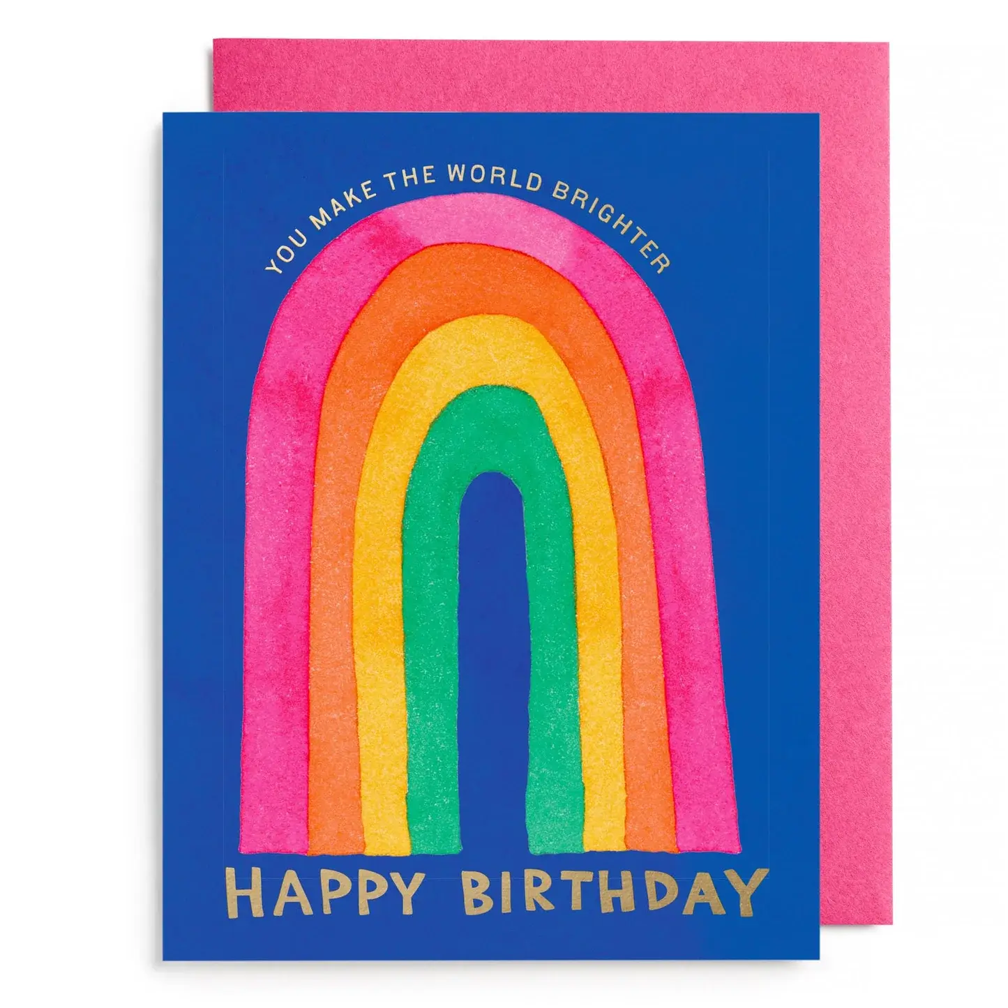 E. Frances Paper Studio - EF EFGCBI0101 - World Brighter Birthday Card
