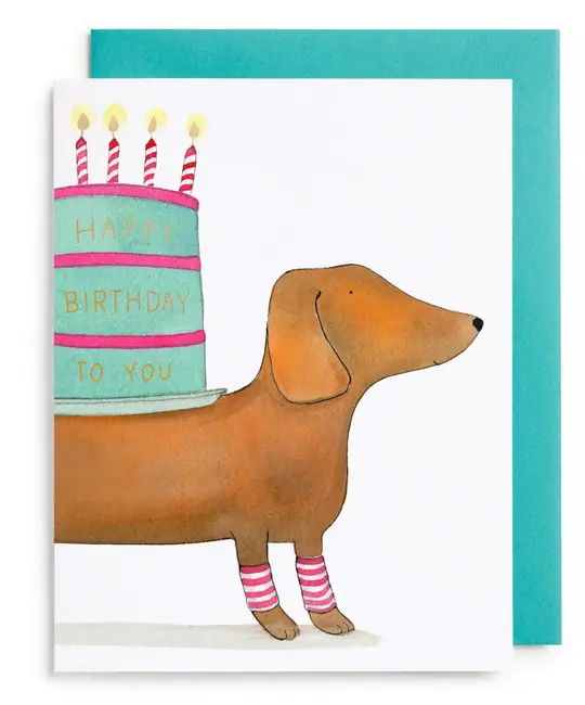 E. Frances Paper Studio - EF EFGCBI0087 - Slinky Dog Birthday Card