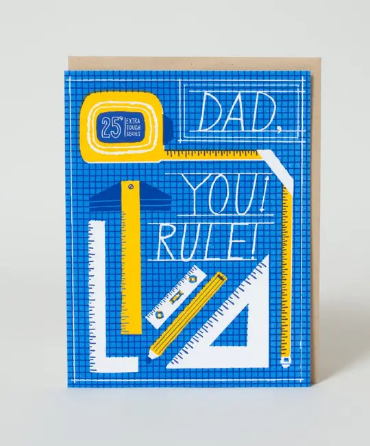 Hello!Lucky - HL HLGCFD0022 - You Rule Tools Father's Day Card
