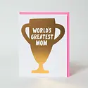 Ashkahn - AS ASGCMD0010 - Gold Trophy World's Greatest Mother's Day Card