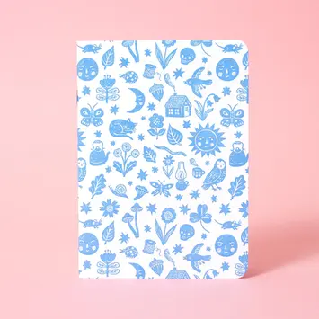 Phoebe Wahl - PW PW NBBL - Solstice Softcover Blank B6 Notebook, 5" x 7"