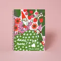 Phoebe Wahl - PW PW NBBL - Berry Picking Gnomes Letterpress Spiral-bound Blank Notebook