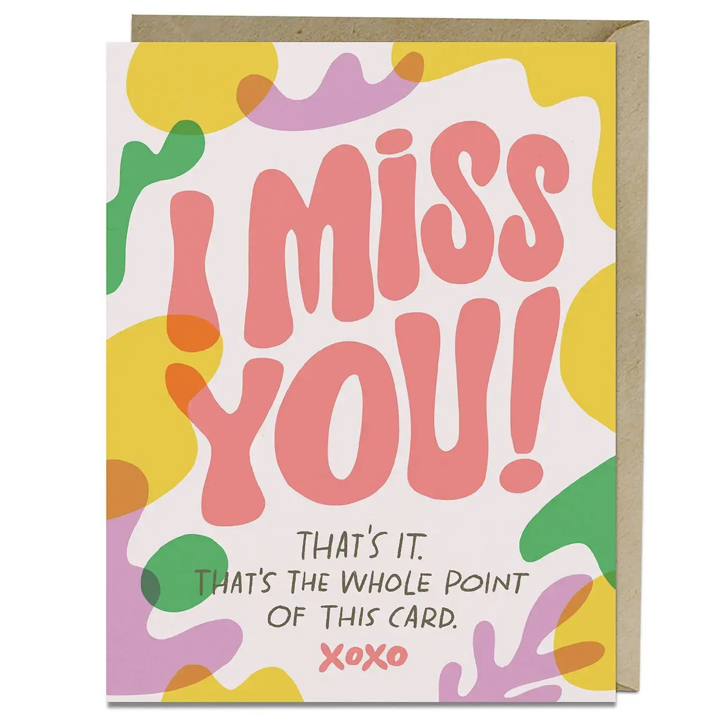 Em + Friends - EMM EMMGCFR0033 - I Miss You Whole Point Card