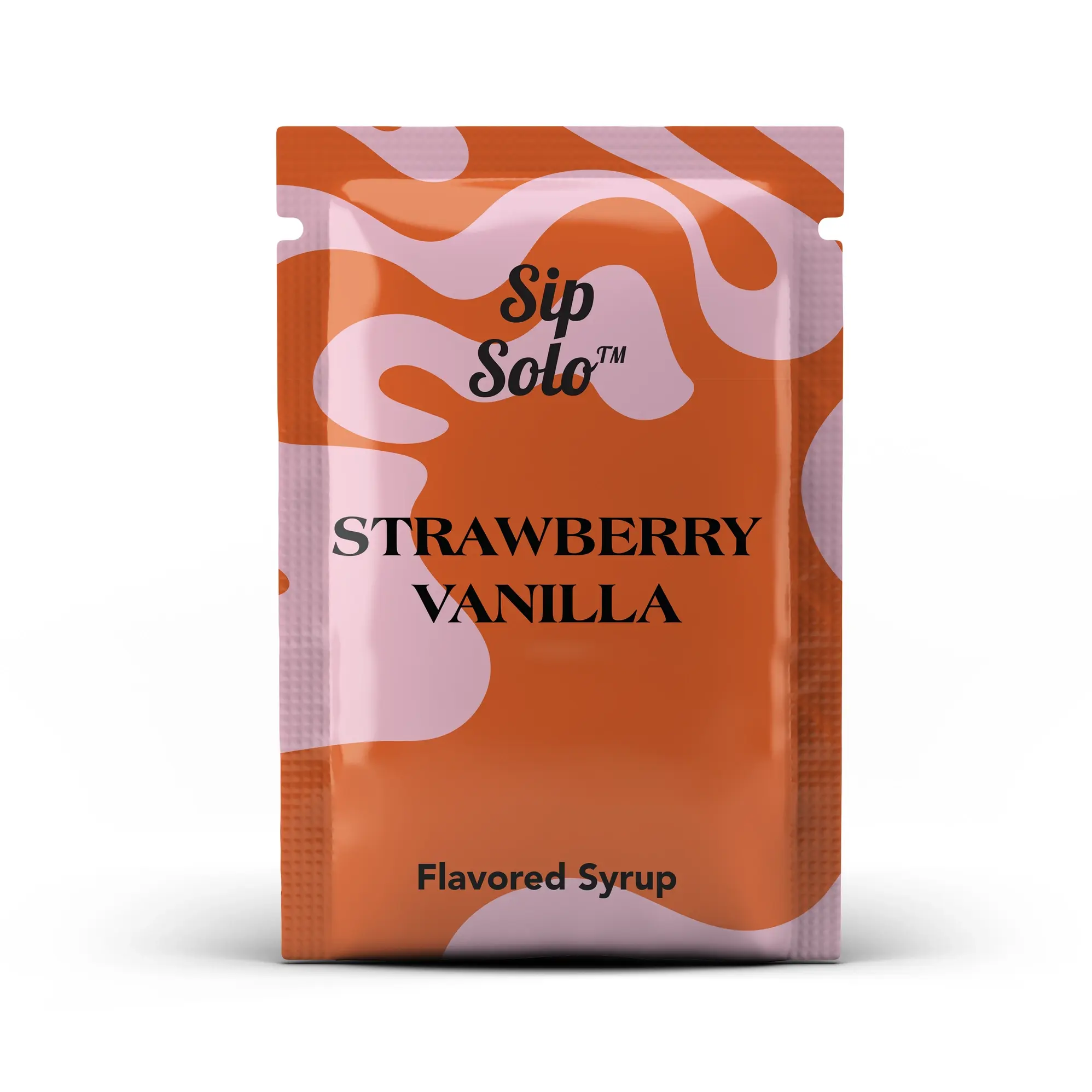 Sip Solo - SIS SIS FAD - Strawberry Vanilla Single-Serve Flavored Syrup