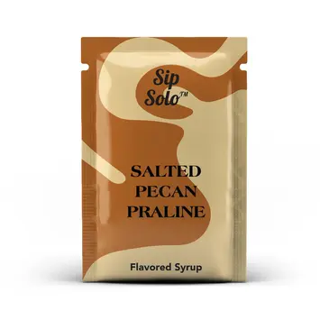 Sip Solo - SIS SIS FAD - Salted Pecan Praline Single-Serve Flavored Syrup