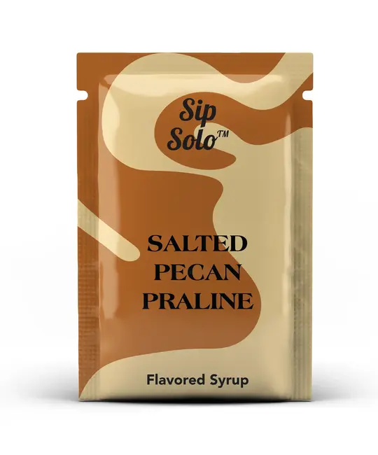 Sip Solo - SIS SIS FAD - Salted Pecan Praline Single-Serve Flavored Syrup
