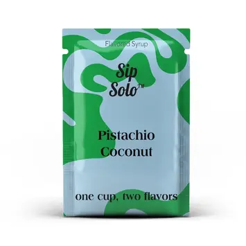 Sip Solo - SIS SIS FAD - Pistachio Coconut Single-Serve Flavored Syrup