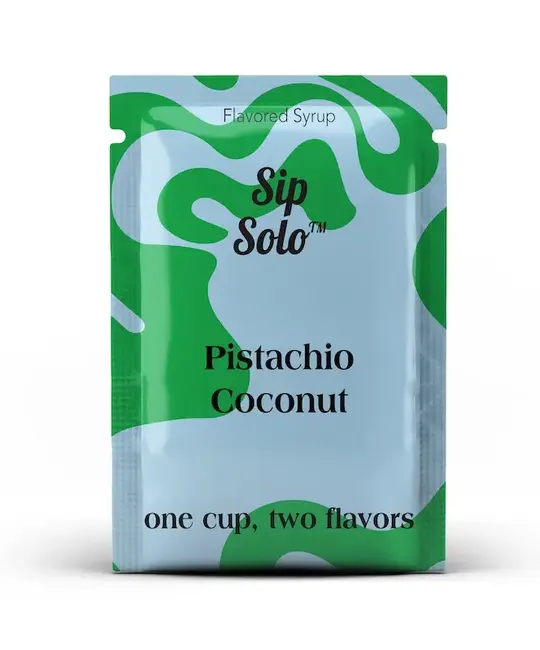 Sip Solo - SIS SIS FAD - Pistachio Coconut Single-Serve Flavored Syrup