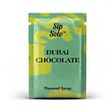 Sip Solo - SIS SIS FAD - Dubai Chocolate Single-Serve Flavored Syrup
