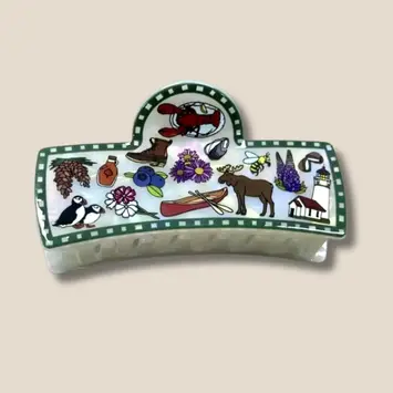 Ellipsis Goods - ELG ELG ACHA - Meet Me in Maine Claw Hair Clip